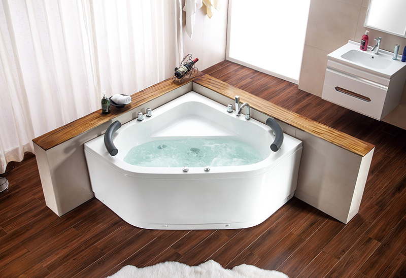 A043 130 cm dwuosobowa wanna jacuzzi z hydromasażem